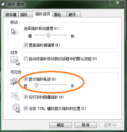 解决win7鼠标变成一条竖剑盾(线)